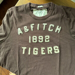 Tee Shirt L short sleeves Abercrombie brown